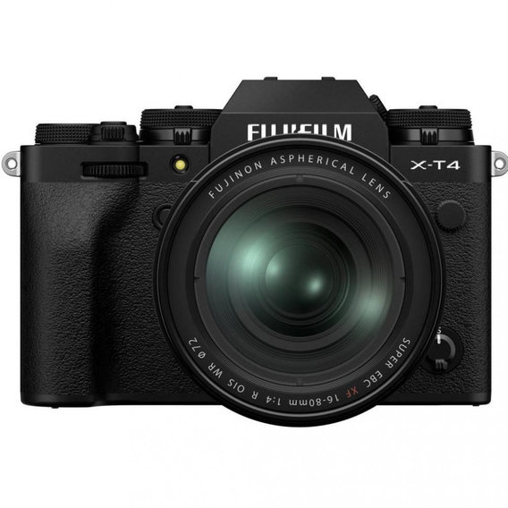 Fujifilm X-T4 Kit Fujinon XF 16-80mm F4 R OIS WR, black