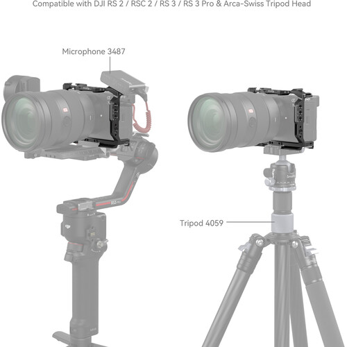 SmallRig 4422 Комплект для цифровых камер Sony 7CR / 7C II, клетка и фиксатор кабеля