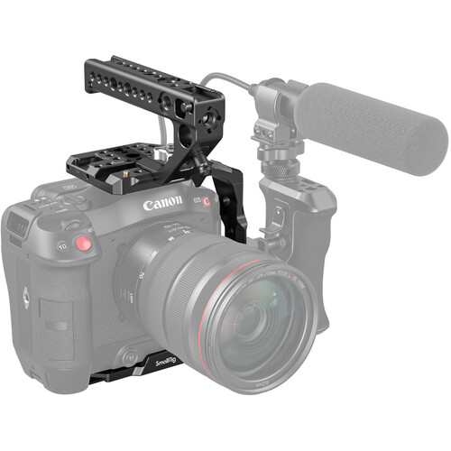 SmallRig 3899 Комплект для цифровой камеры Canon C70, верхняя ручка, фиксатор кабеля и площадки