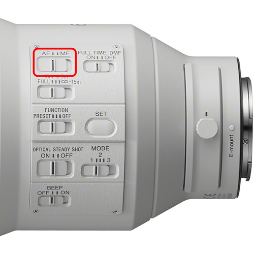 Объектив Sony FE 600mm f/4 GM OSS (SEL600F40GM)