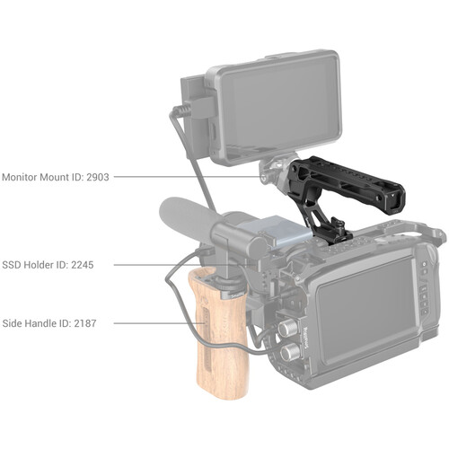 SmallRig 3766 Ручка верхняя облегченная NATO Top Handle (Lite)