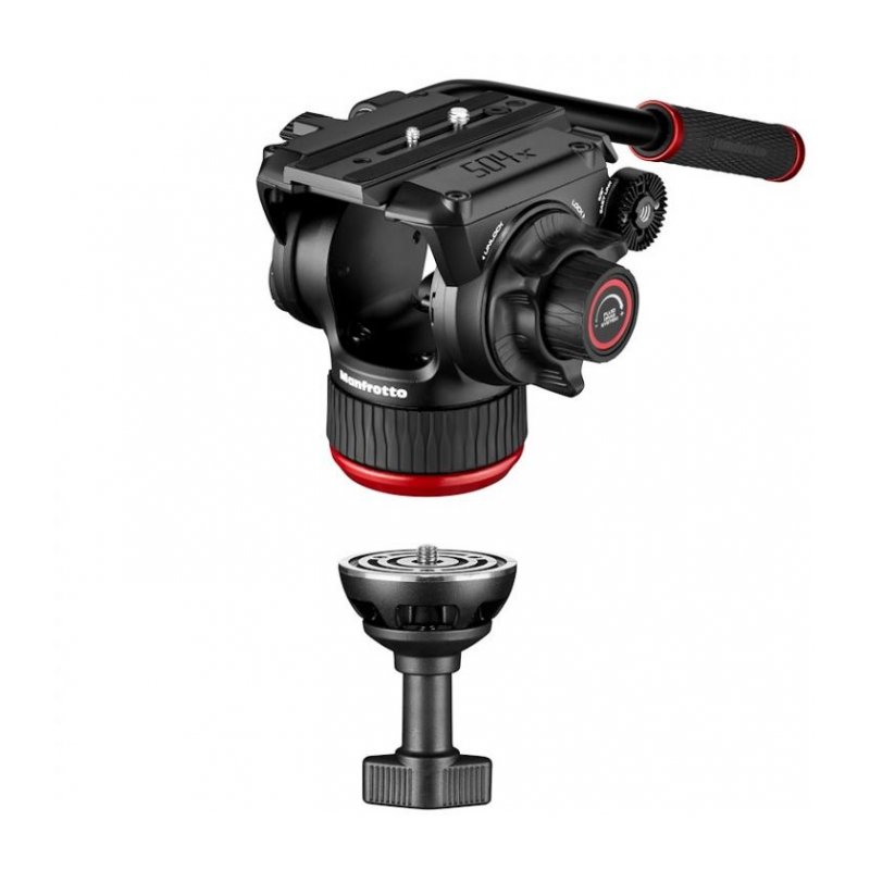 Видеоштатив Manfrotto MVK504XTWINMA голова 504X, штатив Twin алюминиевый