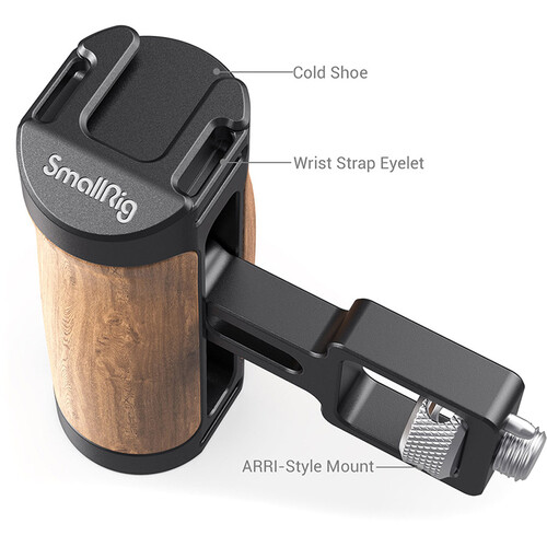 SmallRig 2914 Ручка боковая Wooden Mini Side Handle (крепление ARRI 3/8")