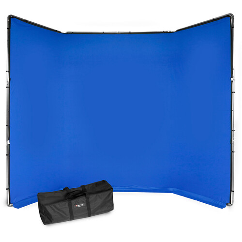 Manfrotto MLBG4301KB Chroma Key FX 4x2.9m Background Kit Blue хромакей синий