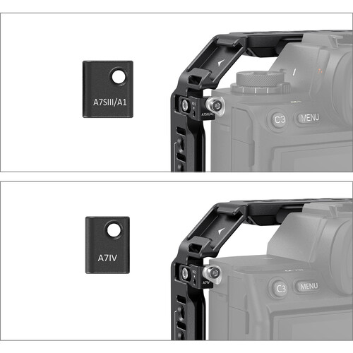 SmallRig 3669 Комплект для цифровой камеры Sony A7SIII / A7IV, клетка, 2 ручки и фиксатор кабеля