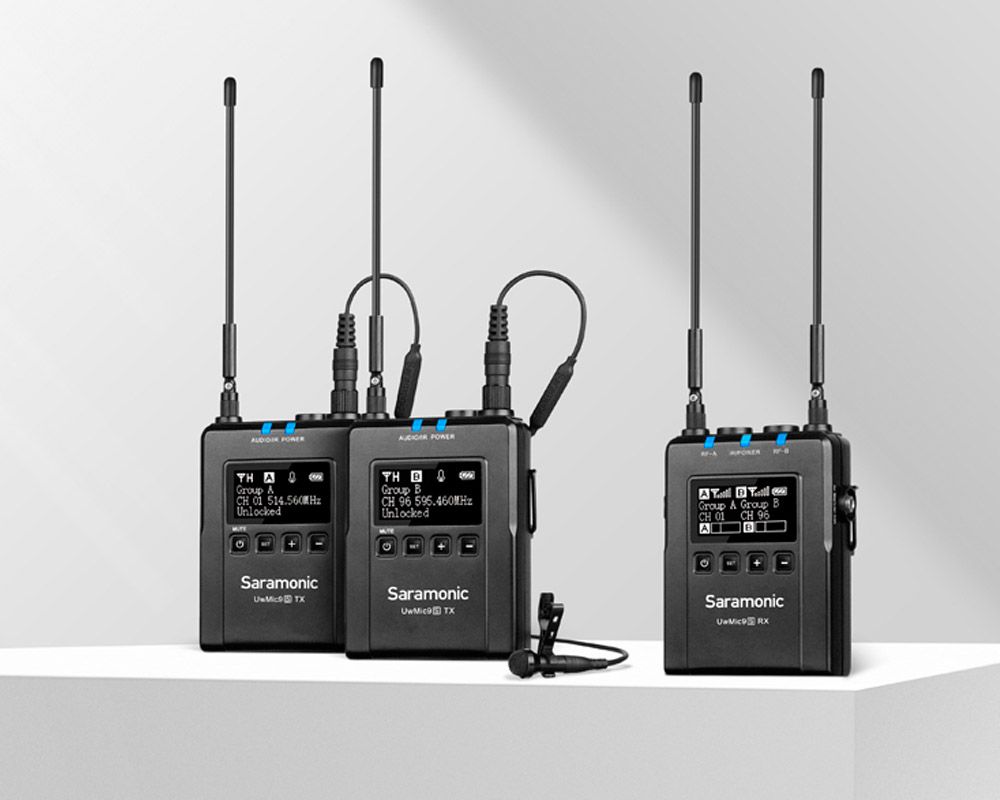 Радиосистема Saramonic UwMic9s Kit2 (RX9S+TX9S+TX9S)