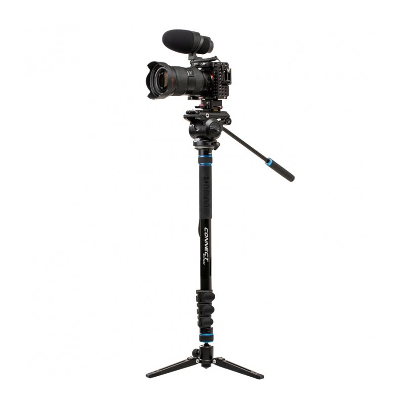 Benro MCT38AFS4PRO видеомонопод с головой серии 3/4 секции/зажимы - клипсы/алюминиевый