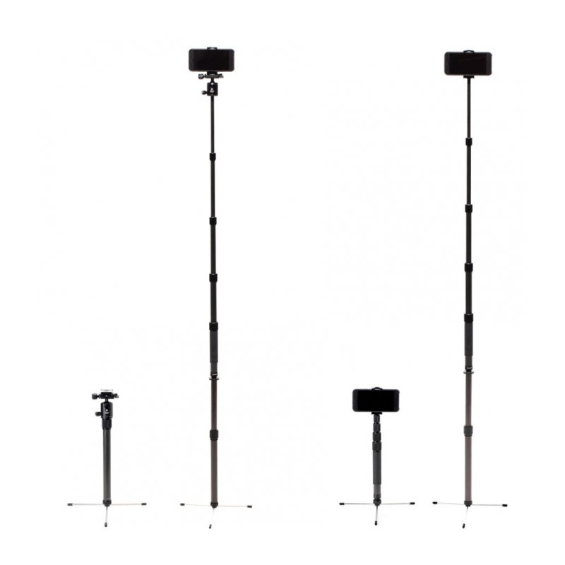 Benro MeFoto BMRTPROCBLK RoadTrip Pro Black (6 in 1) штатив/шаровая голова/монопод/карбон/цанги