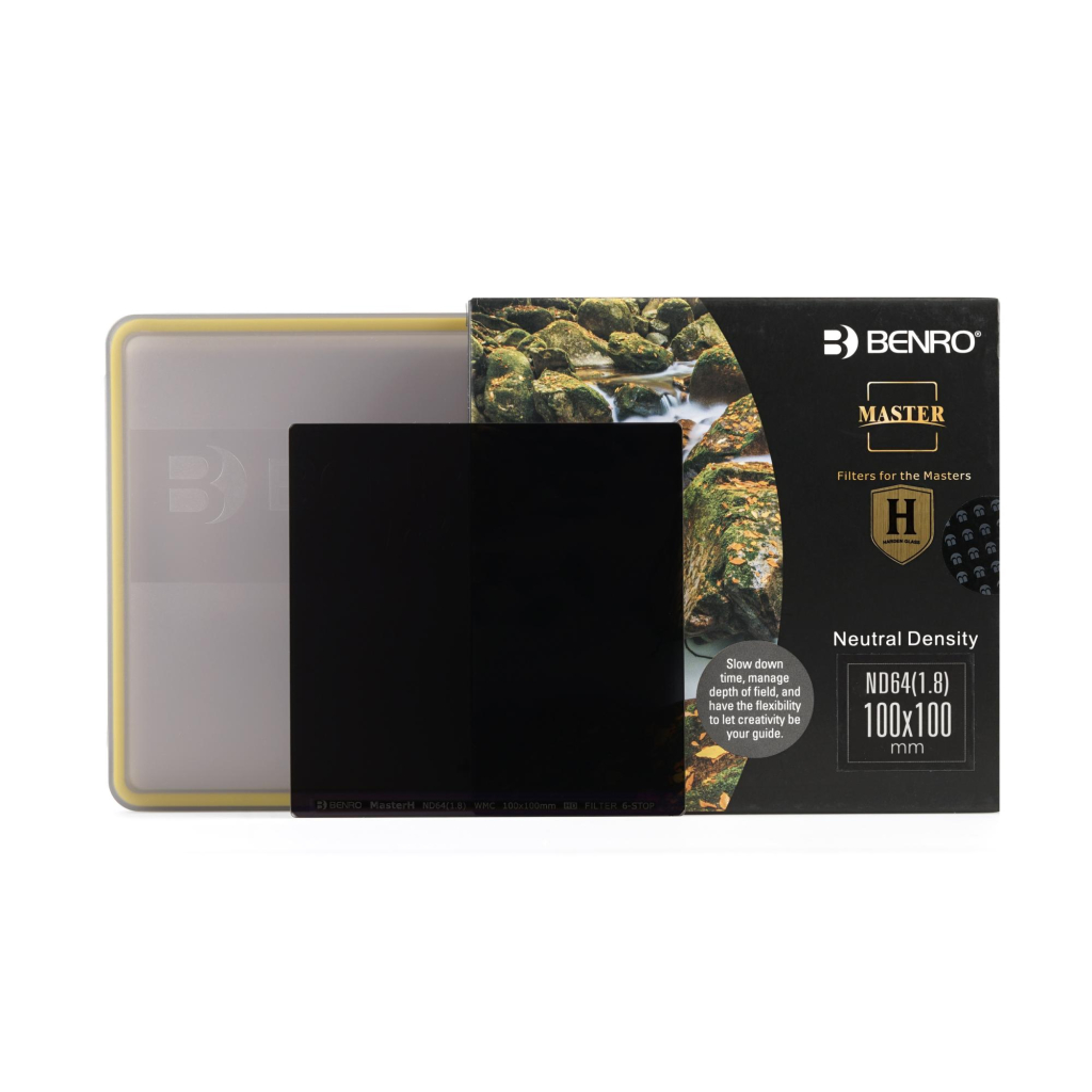 Cветофильтр Benro Master Harden Series ND64 (1.8) Square Filter 100х100 мм нейтрально-серый
