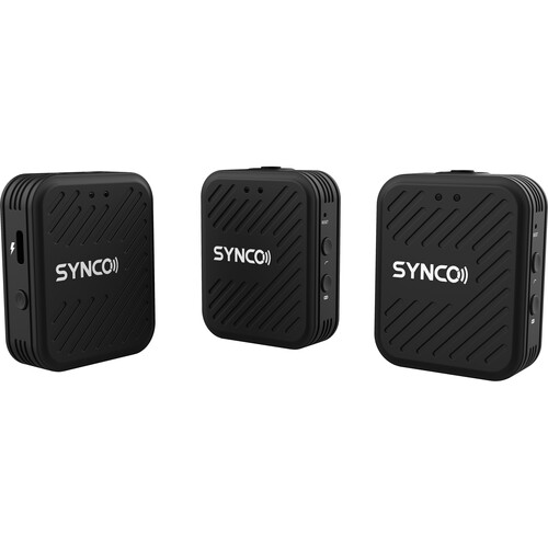 SYNCO G1(A2) беспроводная микрофонная система 2,4 ГГц (2 передатчика)
