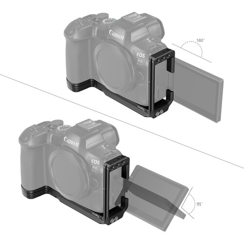 SmallRig 4160 Угловая площадка L-Bracket для цифровых камер Canon EOS R6 Mark II / R5 / R5 C / R6