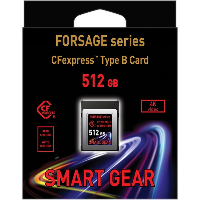 Карта памяти Smart Gear CF Express Type B Forsage series cards 512 GB