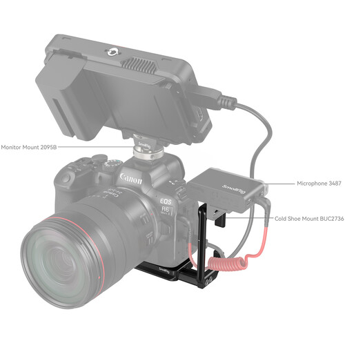 SmallRig 4160 Угловая площадка L-Bracket для цифровых камер Canon EOS R6 Mark II / R5 / R5 C / R6