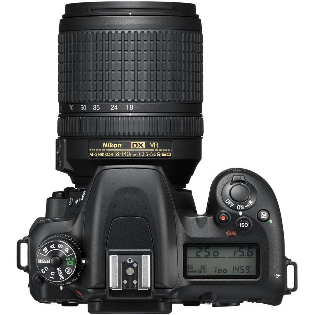 Фотоаппарат Nikon D7500 Kit AF-S DX NIKKOR 18-140mm 1:3.5-5.6 G ED VR, черный