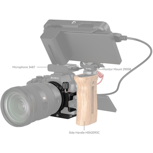 SmallRig 4148 Поворотная плошадка для цифровых камер Sony A7RV / A7RIV / A7IV / A7SIII