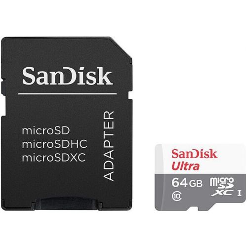 Карта памяти SanDisk Ultra microSDXC 533x UHS-I 64 ГБ (SDSQUNS-064G-GN3MA)