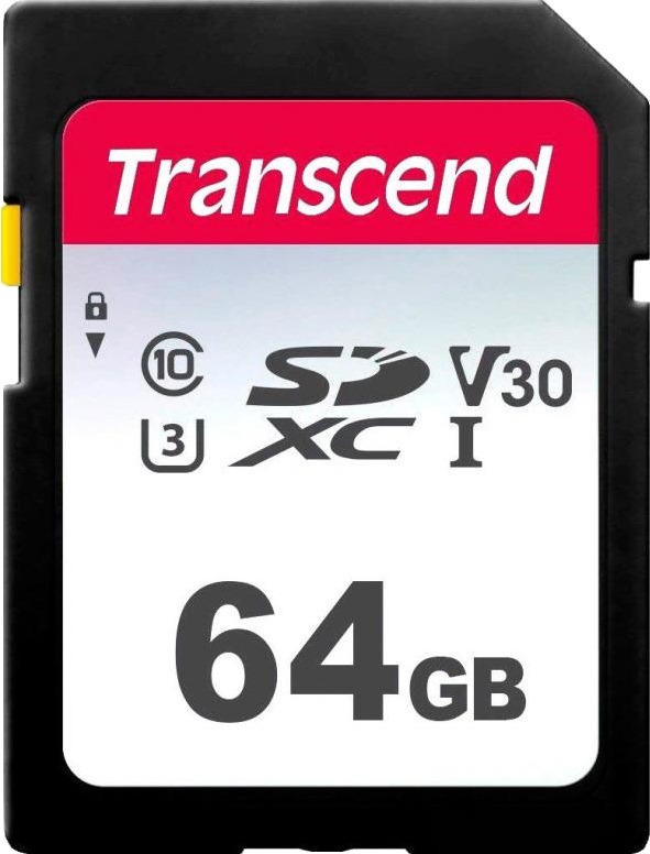Карта памяти Transcend SDXC 300S 64 ГБ (TS64GSDC300S)