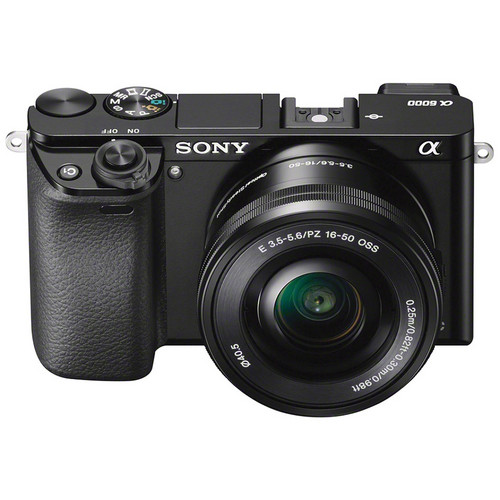 Фотоаппарат Sony Alpha ILCE-6000 Kit E PZ 16-50mm F/3.5-5.6 OSS, черный