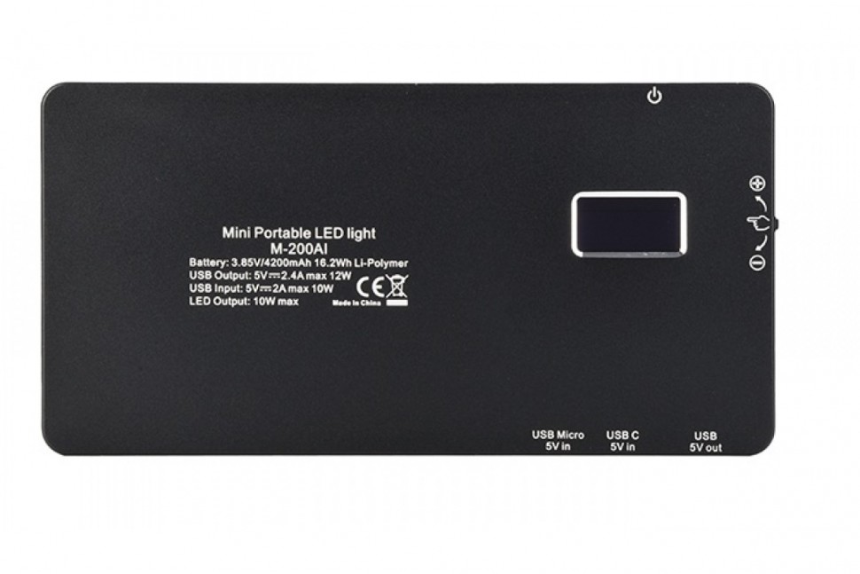 Светодиодный свет Professional Mini Portable LED Light M-200AI (3200К-5600К)