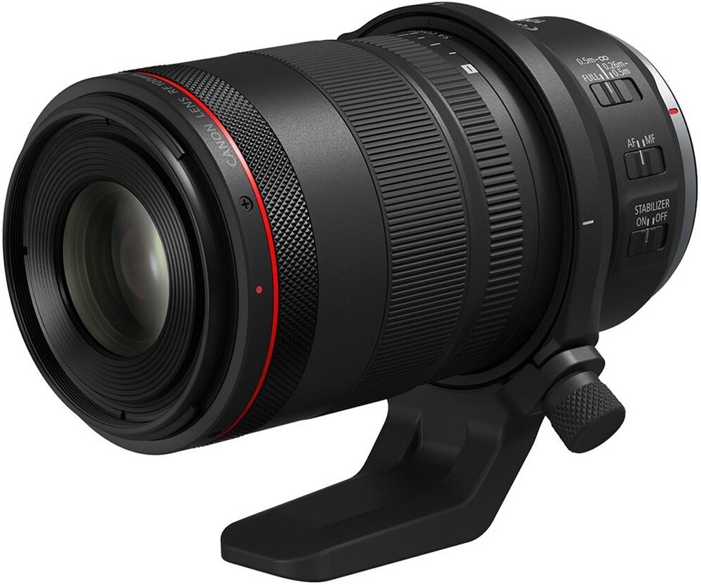 Объектив Canon RF 100mm f/2.8L Macro IS USM, черный