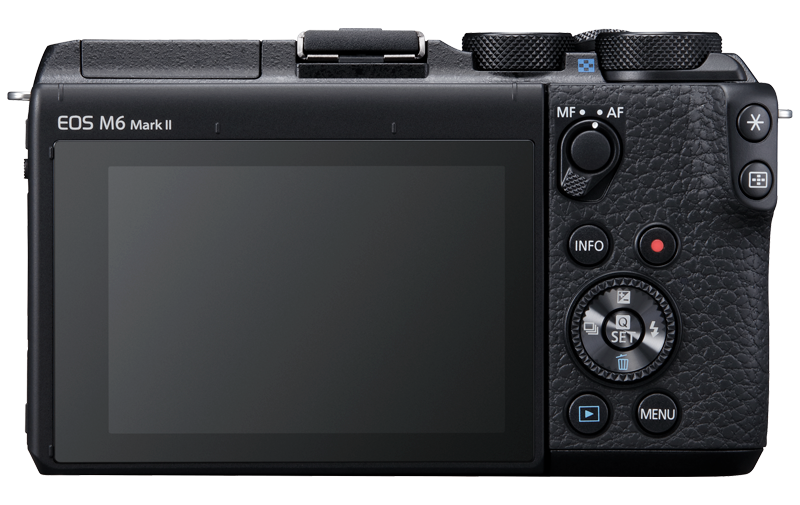 Canon EOS M6 Mark II Kit EF-M 15-45MM F/3.5-6.3 IS STM + EVF, черный