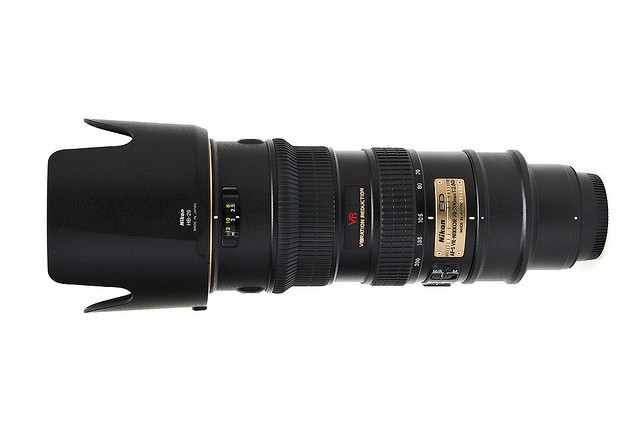  Nikon 70-200mm f/2.8E FL ED VR AF-S Nikkor