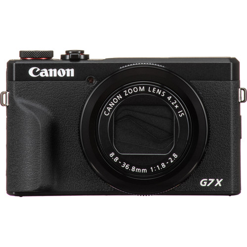 Цифровой фотоаппарат Canon PowerShot G7 X Mark III черный