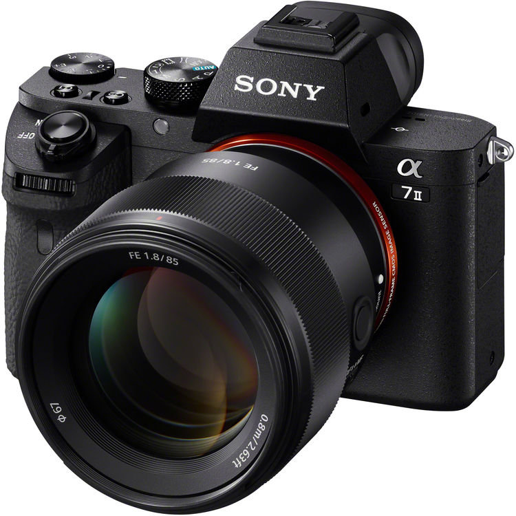 Объектив Sony FE 85mm f/1.8 (SEL85F18), чёрный