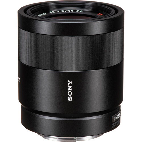 Объектив Sony Carl Zeiss Sonnar T* 55mm f/1.8 ZA (SEL-55F18Z), чёрный