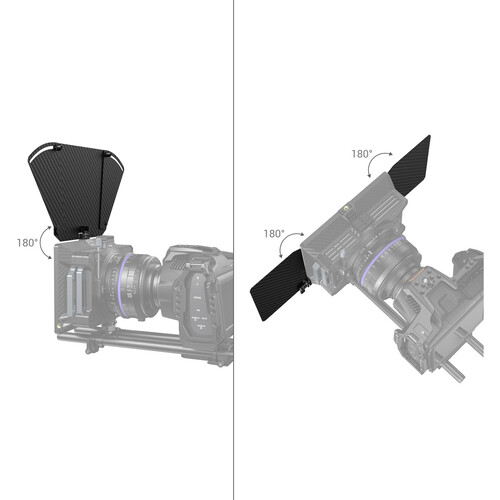SmallRig 3647 Флаги (верхний и боковые) для компендиума Side Flag Kit (95mm)