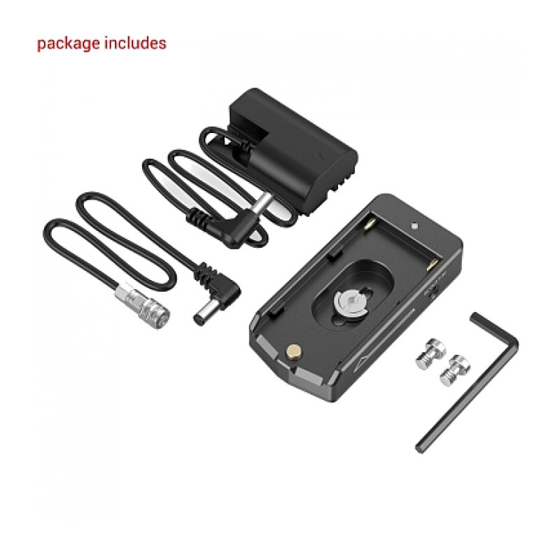 SmallRig 3093 Адаптер аккумулятора NP-F с кабелем для цифровых кинокамер BMPCC 4K / 6K