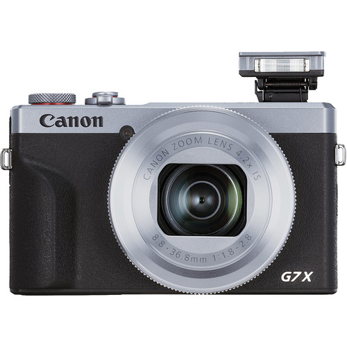 Фотоаппарат Canon PowerShot G7 X Mark III, серебристый