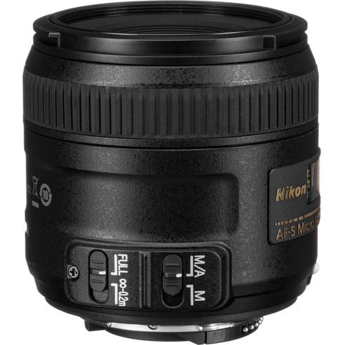 Объектив Nikon 40mm f/2.8G AF-S DX Micro NIKKOR, черный