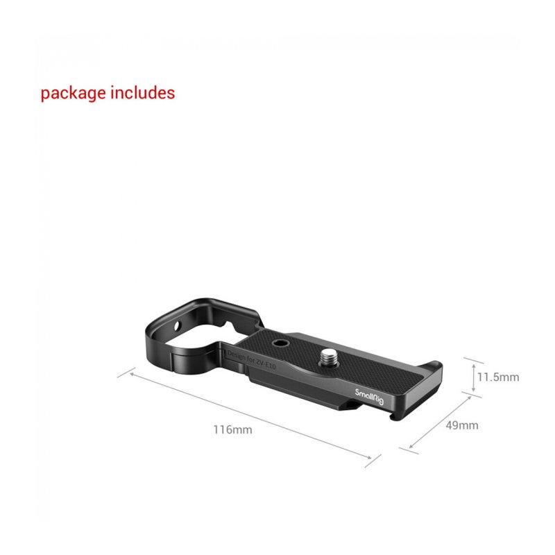 SmallRig 3523 Площадка для аксессуаров Extension Grip (черная) для камеры Sony ZV-E10