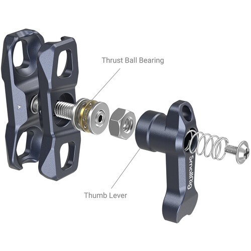 SmallRig 3875 Универсальный держатель для аксессуаров (крепление 1/4" и NATO)