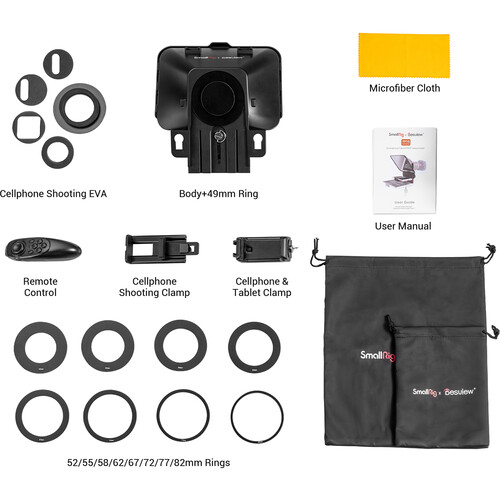 SmallRig 3374 Телесуфлер для цифровых камер и смартфонов x Desview Portable Tablet TP10